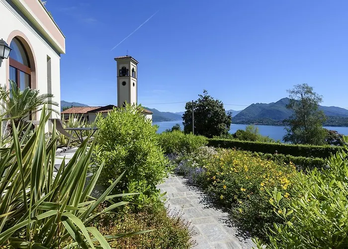 Lägenhet Rubino Con Giardino E Jacuzzi Vista Stresa