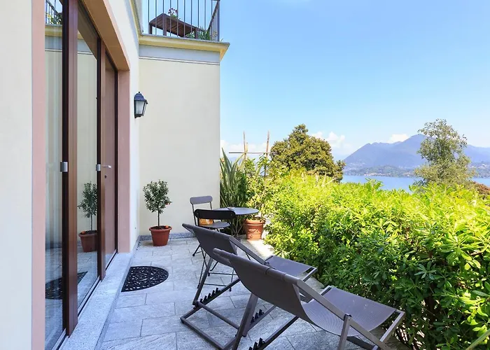 Rubino Con Giardino E Jacuzzi Vista Stresa